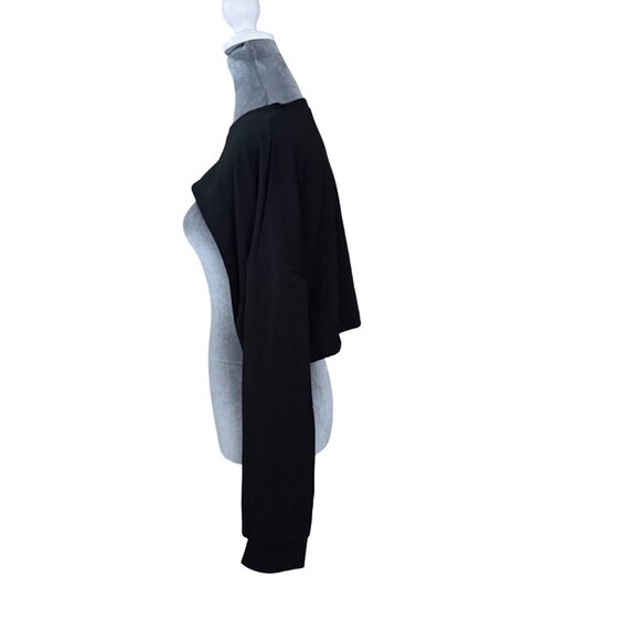 Shein Curve Black Cutout Long Sleeve Top 2XL NWOT - Picture 3 of 6